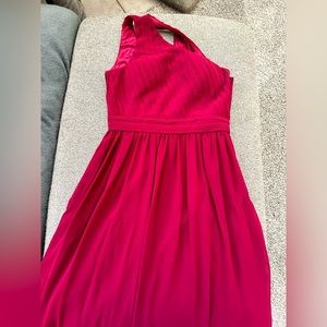 Burgundy Bridesmaid’s Dress